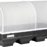 Large Raised Garden Bed with Cover 2m x 1m